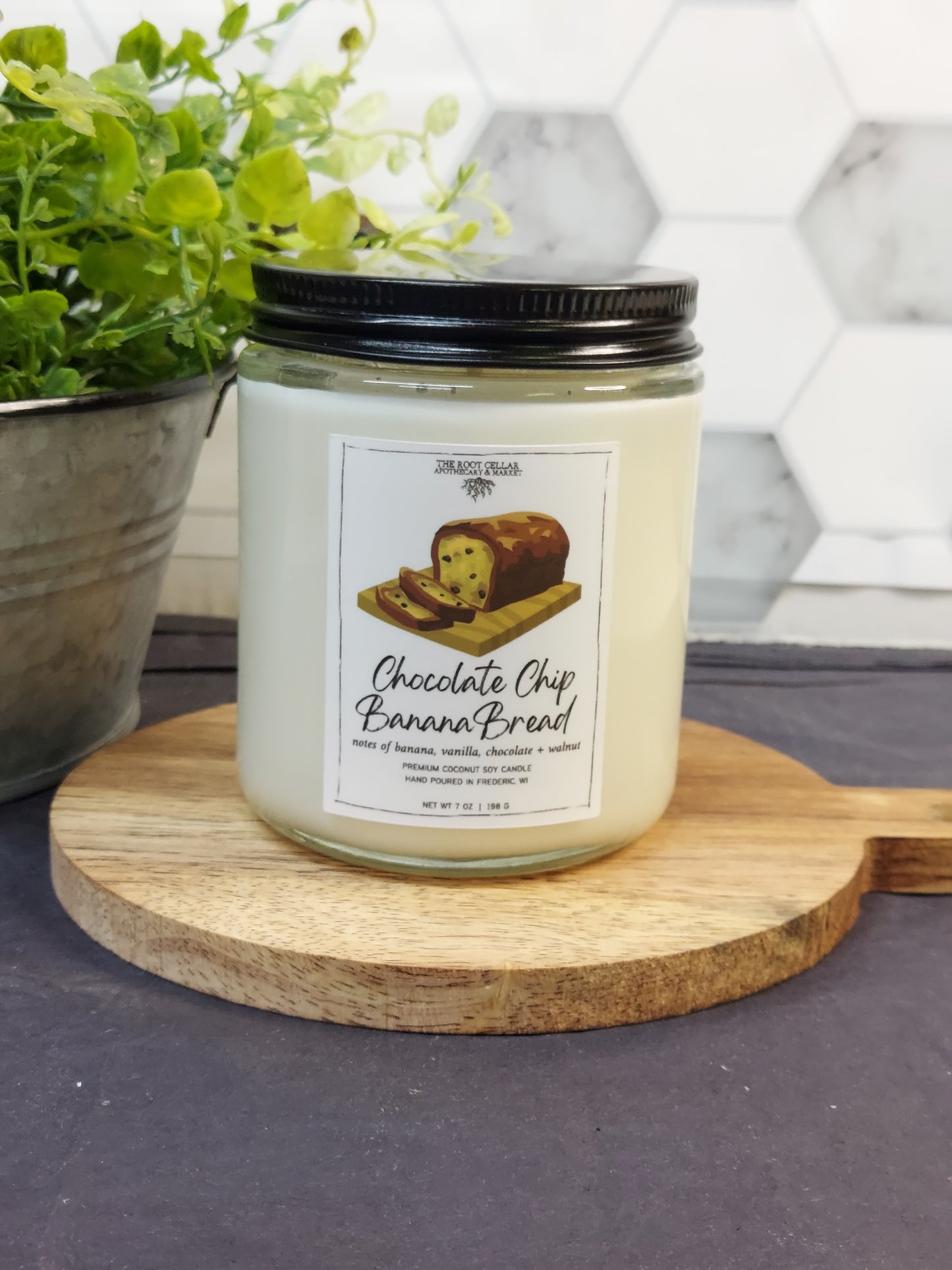 Chocolate Chip Banana Bread 7 oz Candle