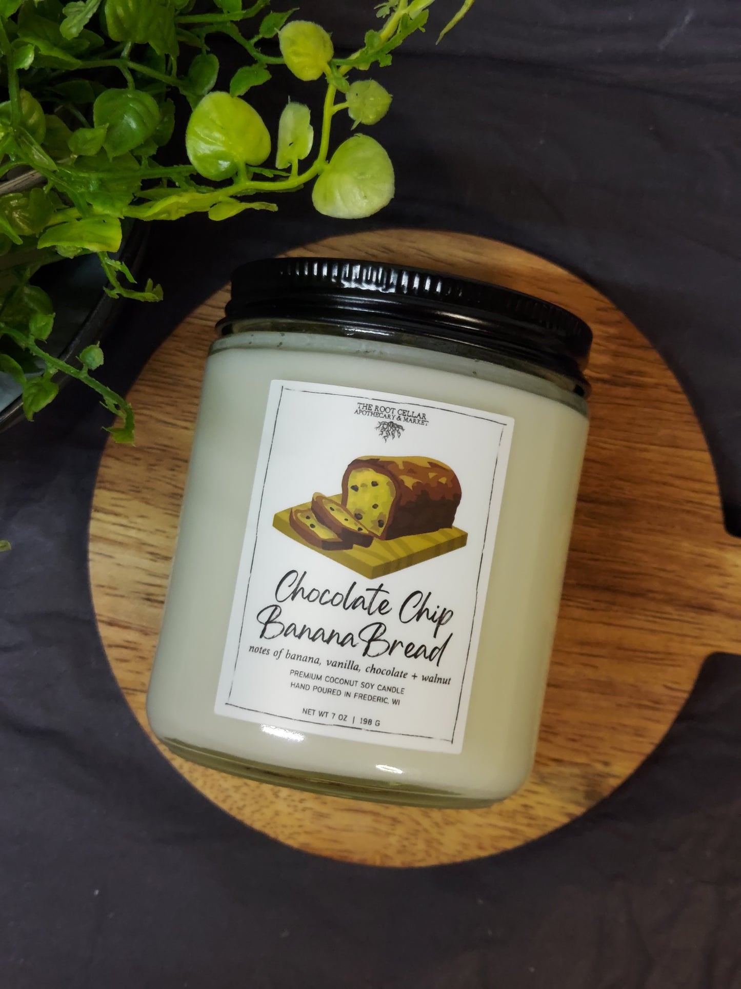 Chocolate Chip Banana Bread 7 oz Candle