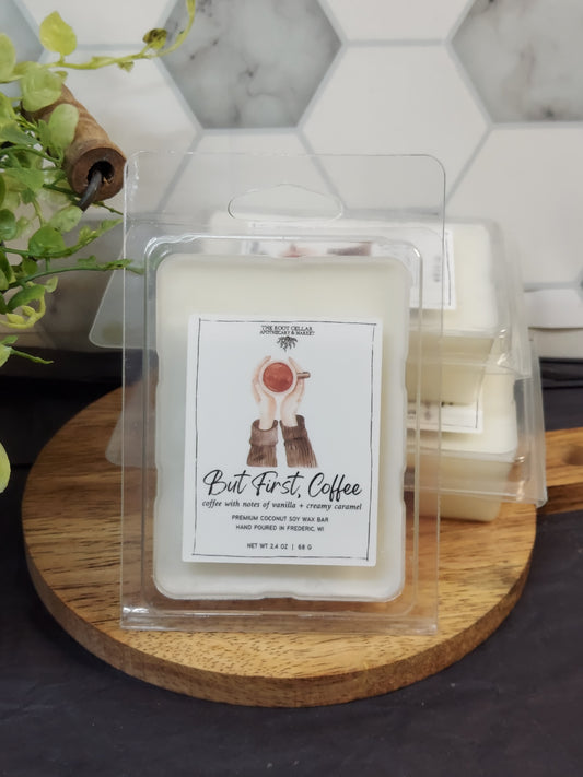 But First, Coffee 2.4 oz Wax Bar