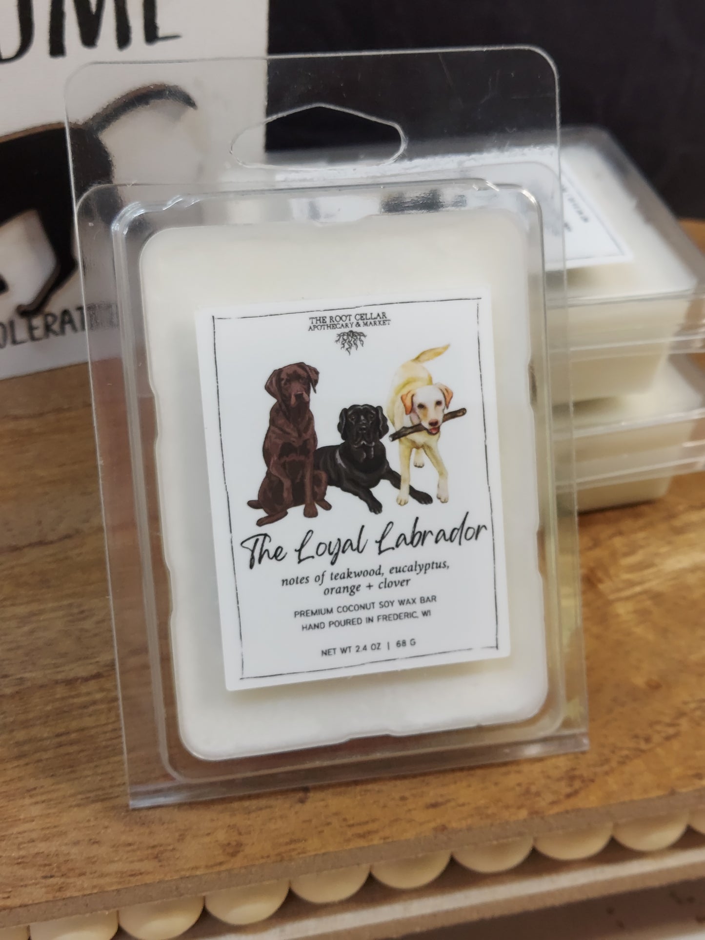 Loyal Labrador 2.4 oz Wax Bar