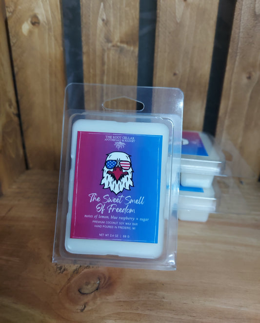 The Sweet Smell of Freedom 2.4 oz Wax Bar