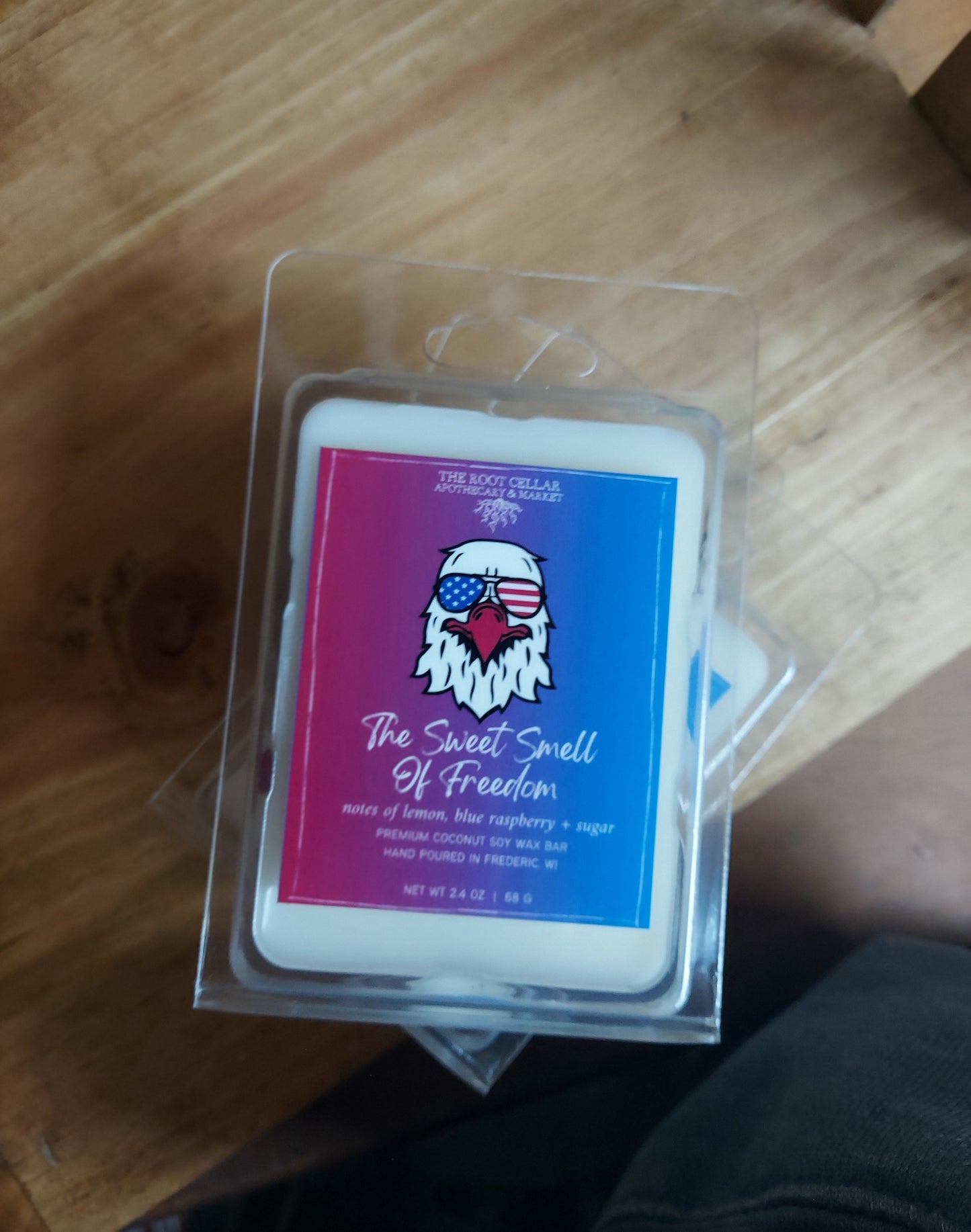 The Sweet Smell of Freedom 2.4 oz Wax Bar