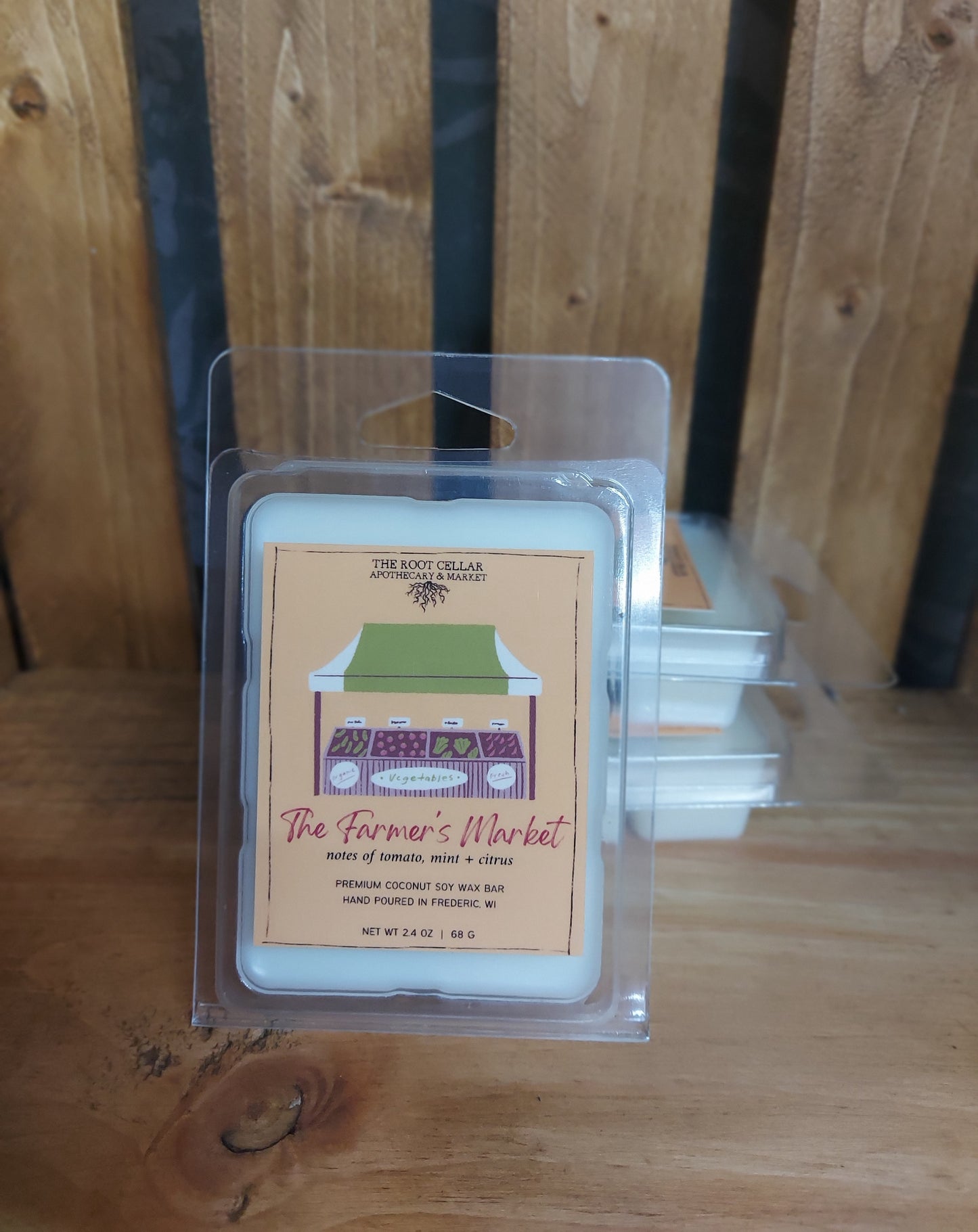 The Farmer's Market 2.4 oz Wax Bar