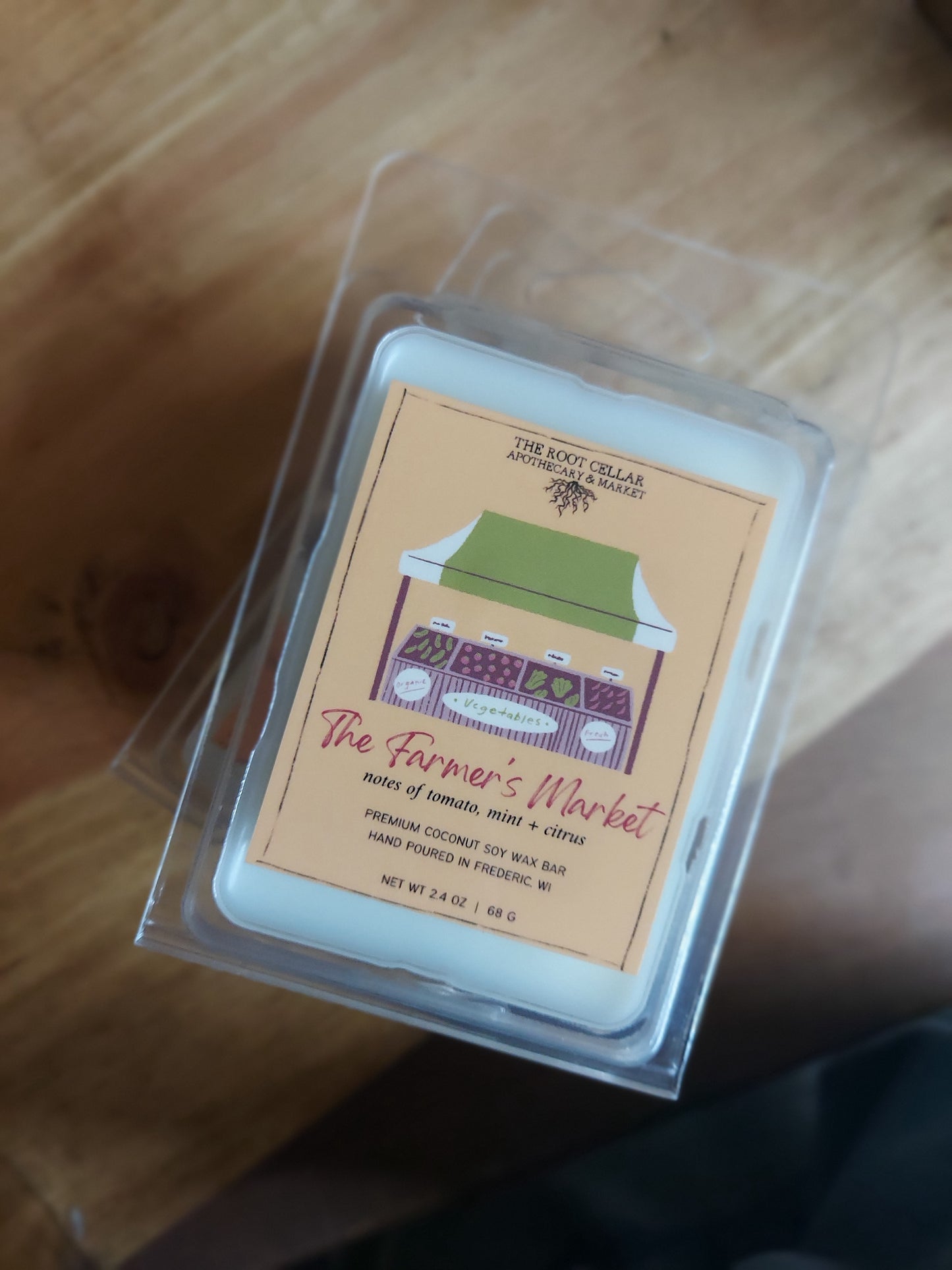 The Farmer's Market 2.4 oz Wax Bar