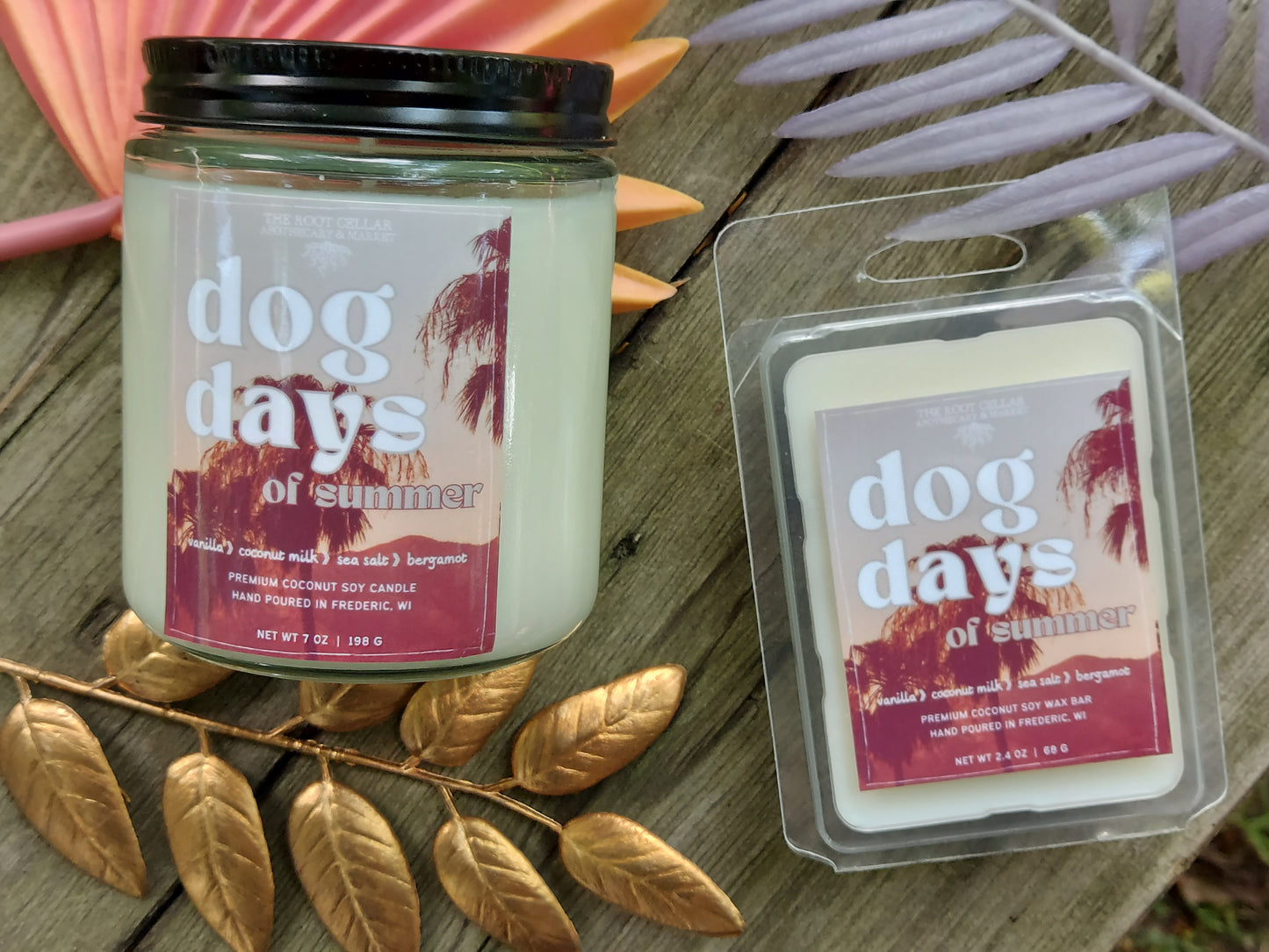 Dog Days Of Summer 2.4 oz Wax Bar