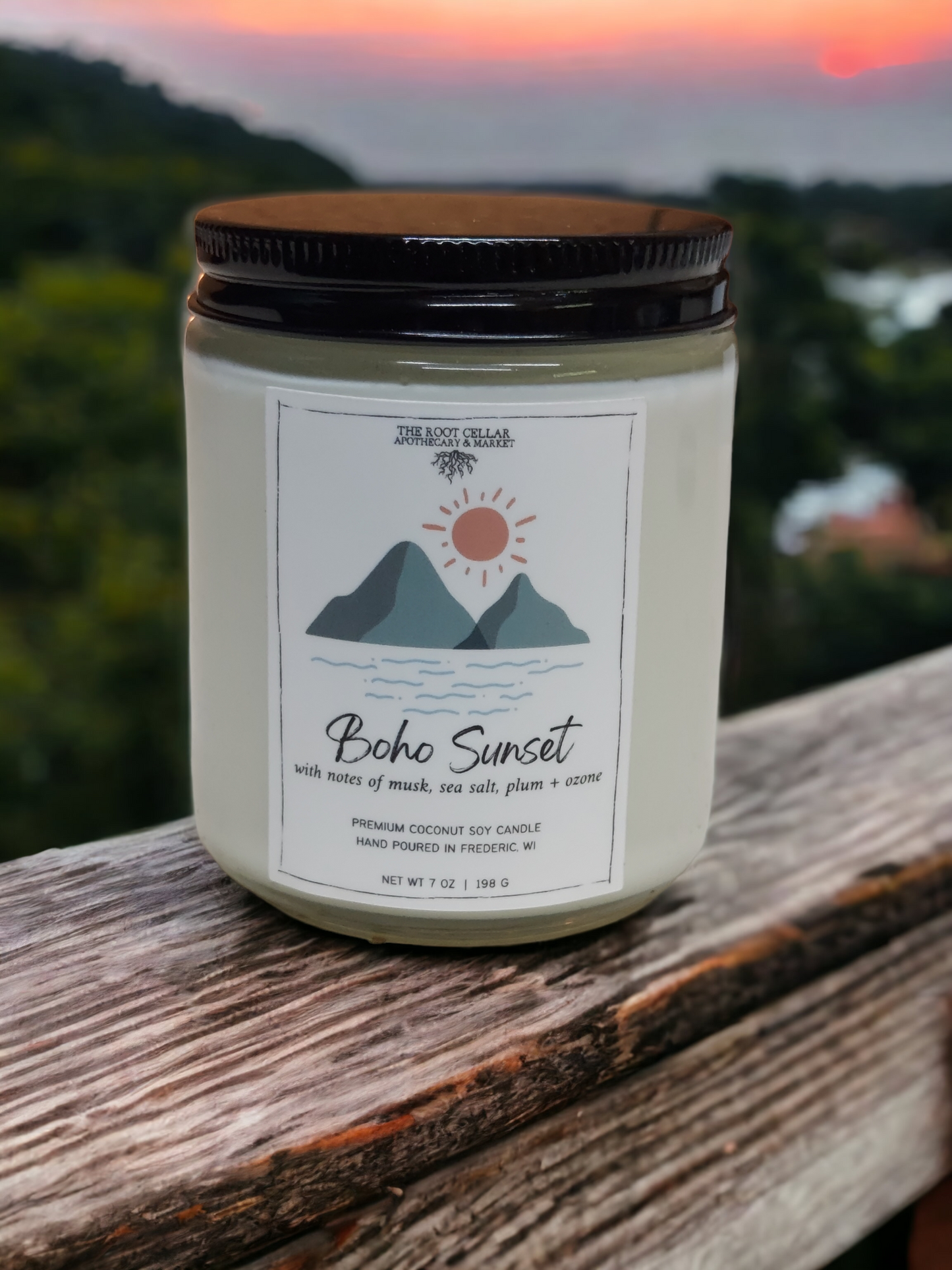 Boho Sunset 7 oz Candle