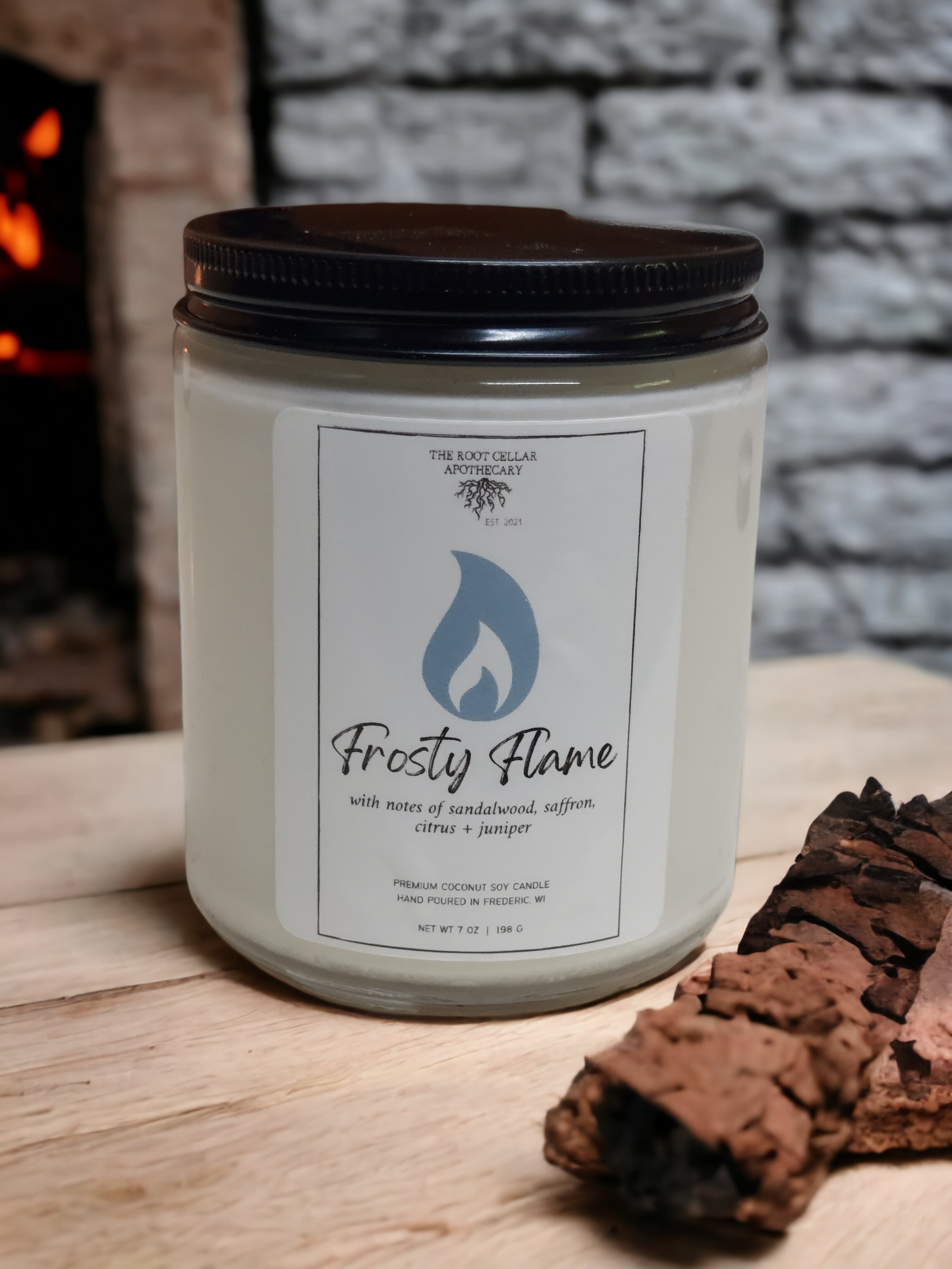 Frosty Flame 7 oz Candle